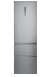 Haier HTR5619ENMG холодильник с морозильной камерой Отдельно стоящий 348 L E Серебристый