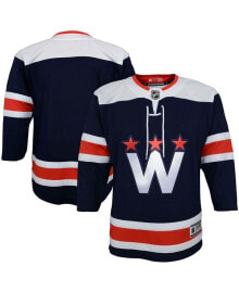 Outerstuff big Boys Navy Washington Capitals 2020/21 Alternate Premier Jerseys