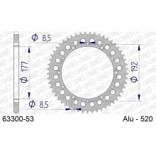 AFAM 63300 Rear Sprocket