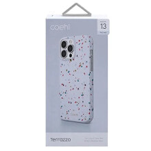 UNIQ Coehl Terrazzo iPhone 13 Pro Max 6.7 Natural phone case