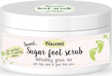 Nacomi Sugar Foot Scrub Softening and Moisturizing Смягчающий и увлажняющий сахарный скраб для ног 100 мл