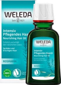 Weleda Intensive Nourishing Hair Oil Питательное масло с экстрактом розмарина, придающее блеск сухим и ломким волосам 50 мл