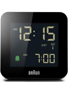 Braun BC09-DCF Цифровой будильник Черный BC09B-DCF