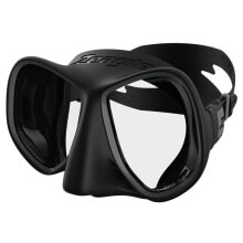 Masks and snorkels for scuba diving