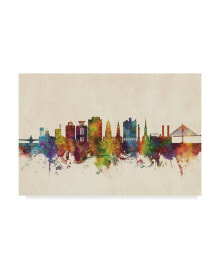 Trademark Global michael Tompsett Charleston South Carolina Skyline Canvas Art - 15