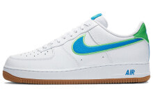 Nike Air Force 1 Low 低帮 板鞋 男款 白蓝绿 / Кроссовки Nike Air Force DA4660-100