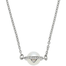 Ювелирные колье Stylish steel necklace with pearl EGS2837040