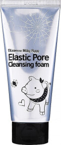 Gesichtsschaum zur Porenverfeinerung - Elizavecca Face Care Milky Piggy Elastic Pore Cleansing Foam