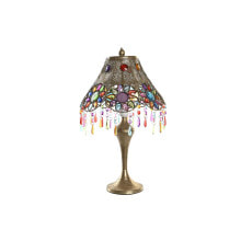 Desk lamp DKD Home Decor 31 x 31 x 52 cm Golden Metal Multicolour 220 V 25 W 50 W