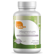 Магний zahler Magnesium Биоактивный цитрат магния 200 мг 60 капсул
