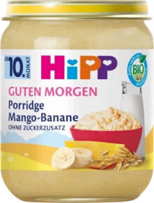 Купить детское питание HiPP: Porridge Frühstück Mango-Banane-Haferbrei, ab dem 10.Monat, 160 g