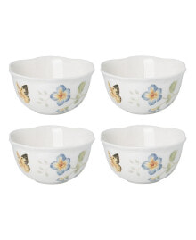 Lenox butterfly Meadow 4-Piece Dessert Bowl Set