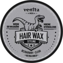 Wax and paste for hair styling