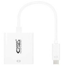 NANOCABLE USB C Male To HDMI Female 15 cm Adapter