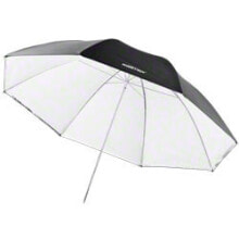 Аксессуары для фотовспышек Walimex 17656 зонт Черный, Белый