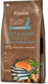 Fitmin FITMIN Purity GrainFree Adult&Junior ryba - sucha karma dla psa - 12kg