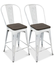 Lumisource oregon Counter Stool (Set of 2)