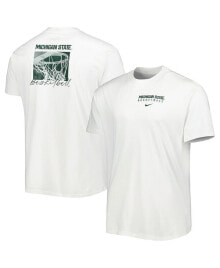 Nike men's White Michigan State Spartans Basketball Movement Max90 T-shirt