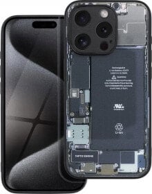 OEM Futerał TECH do IPHONE 15 Pro wzór 2