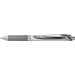 Energel BL77 - Clip - Clip-on retractable ballpoint pen - Refillable - Grey - 1 pc(s)