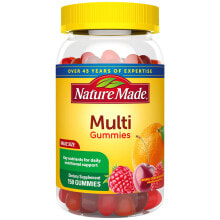 Витаминно-минеральные комплексы nature Made Multi Взрослые жевательные мармеладки ассорти из фруктов 150 жевательных конфет
