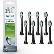 Replacement Head Sonicare W2 Optimal Philips HX6068/13 Black 8 Units