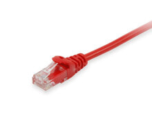 Equip 603026 сетевой кабель Красный 7,5 m Cat6a U/UTP (UTP)