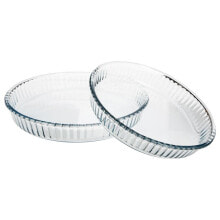 Dishes and molds for baking and baking