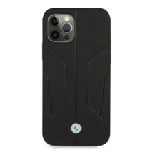 BMW Bmhcp12Mrscsk iPhone 12 Pro 6.1 Leather Perforate Sides phone case