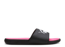 Cool Cat 2.0 Slides Big Kid 'Black Knockout Pink'