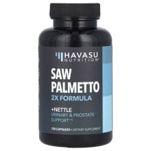 Saw Palmetto, 2x Formula, 120 Capsules