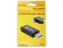 DeLOCK 91731 кардридер Черный USB 2.0