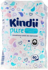 Kinder Wattestäbchen 60 St. - Kindii Kids Care Cotton Pads