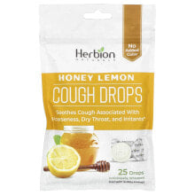 Naturals, Cough Drops, Honey Lemon, 25 Drops