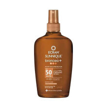 ECRAN Sunnique Bronzea Protector Oil+F50 200ml