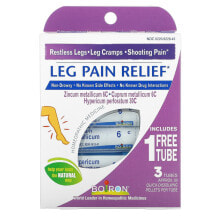 Leg Pain Relief Kit, 3 Tubes, Approx. 80 Pellets Each