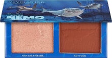 Gesichtskonturierungspalette - Makeup Revolution Disney & Pixar’s Finding Nemo Fish Are Friends Bronzer And Highlighter Palette