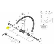 SHIMANO Cone Left Rear RS700 C30 Closure