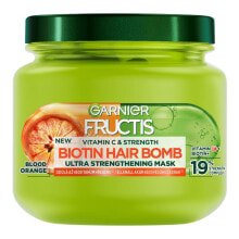 Garnier Fructis Vitamin & Strength Biotin Hair Bomb 320 ml haarmaske für Frauen