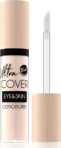 Корректор или консилер для лица Bell Ultra Cover Eye & Skin Korektor intensywnie kryjący w płynie 01 Light Ivory 5g
