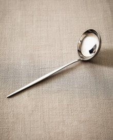 Soup ladle with extra-fine handle