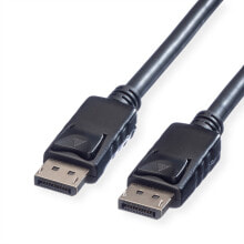 Кабели и провода для строительства ROLINE 11.04.5981 DisplayPort кабель 1,5 m Черный