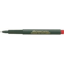 Письменные ручки faber-Castell 151121 капиллярная ручка Красный 1 шт