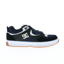 DC Kalynx Zero ADYS100819-XKKB Mens Blue Leather Skate Sneakers Shoes