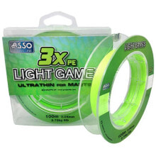 ASSO Light Games 3X 100 m Braided Line