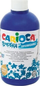 Купить краски для рисования для детей Carioca: Carioca FARBA TEMPERA CARIOCA KO027/17 500ML GRANATOWA