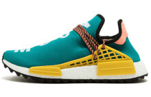 Pharrell Williams x adidas originals Human Race NMD Sun Glow 菲董联名 防滑透气 低帮 运动休闲鞋 男女同款 绿黄 / Кроссовки Pharrell Williams x adidas originals Human Race NMD Sun Glow AC7188