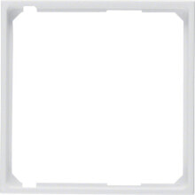 Умные розетки, выключатели и рамки berker 11091909 рамка для розетки/выключателя Белый