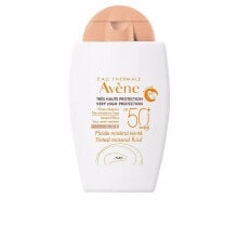 Avene Tinted Mineral Fluid SPF50+ Солнцезащитный минеральный флюид с тонирующим эффектом 40 мл