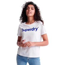 SUPERDRY Regular Flock Boxy Short Sleeve T-Shirt